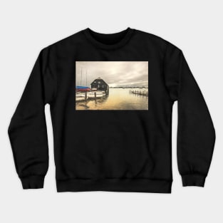 The Harbour At Bosham Crewneck Sweatshirt